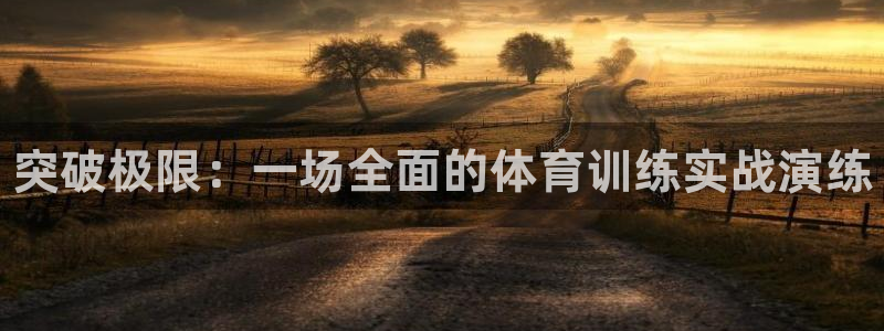 一竞技官网下载开户:突破极限:一场全面的体育训练实战演练